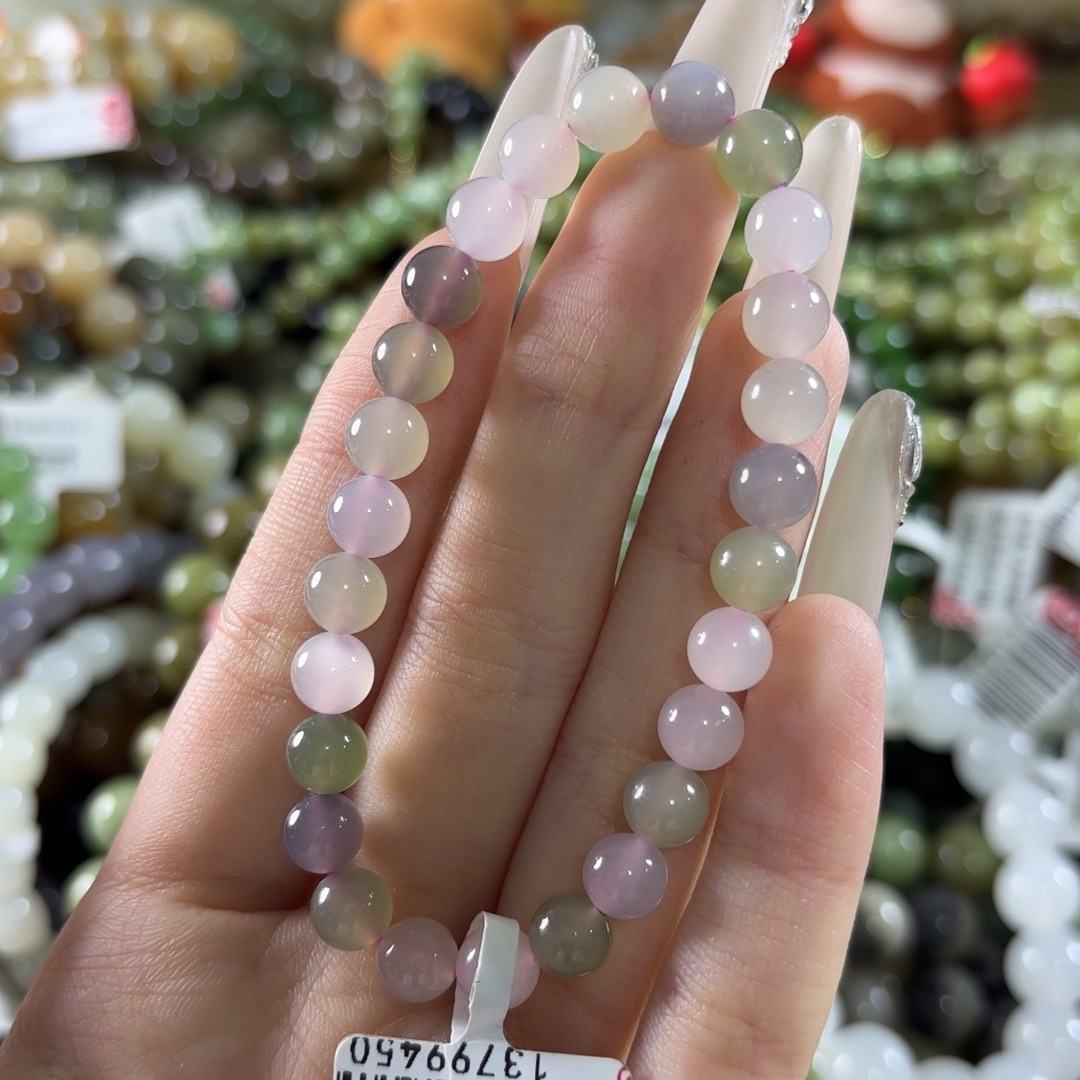 和田玉未镶嵌手链198