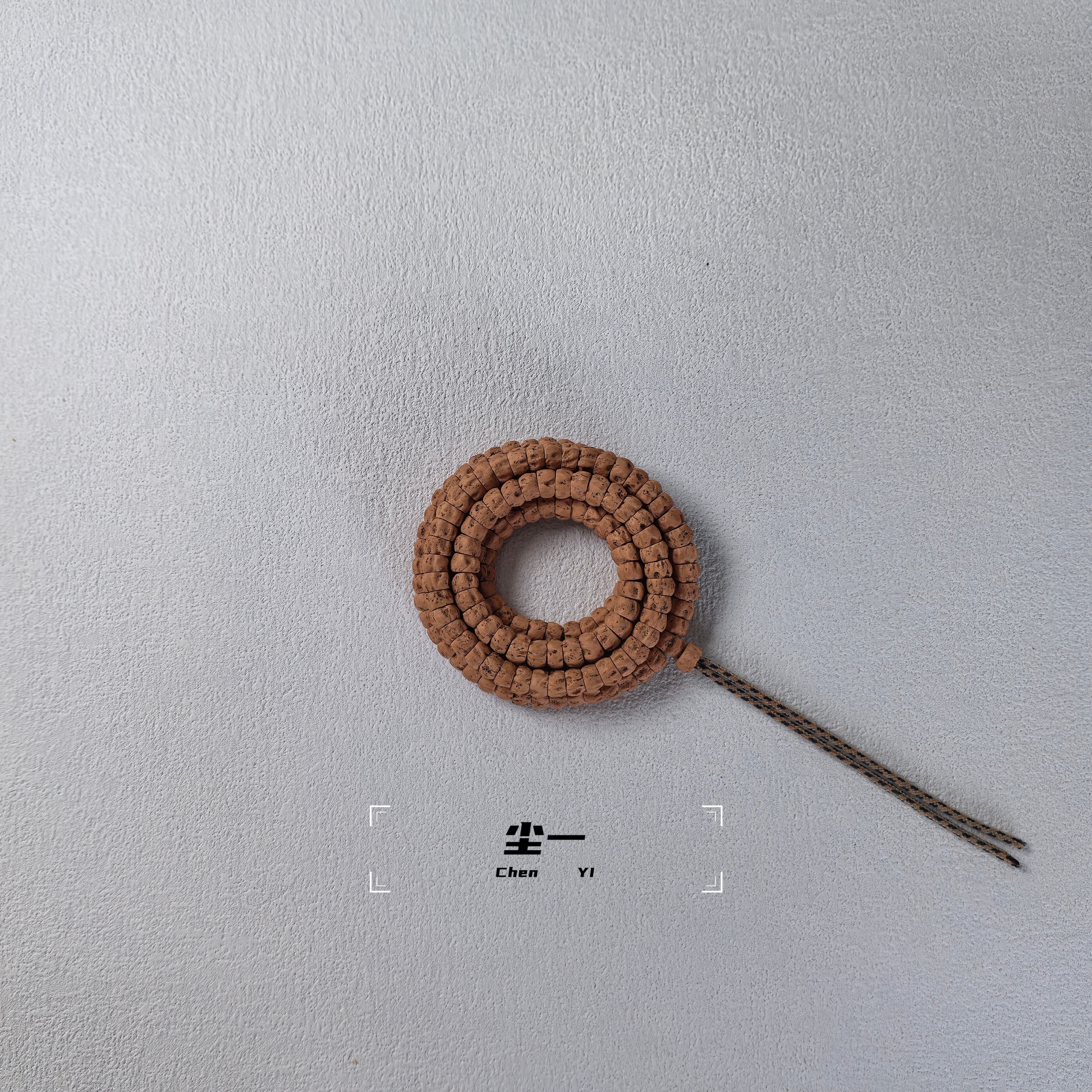 【尘一出品】精品热振百香籽文玩珠串 精工无漏孔微斜切顺肠