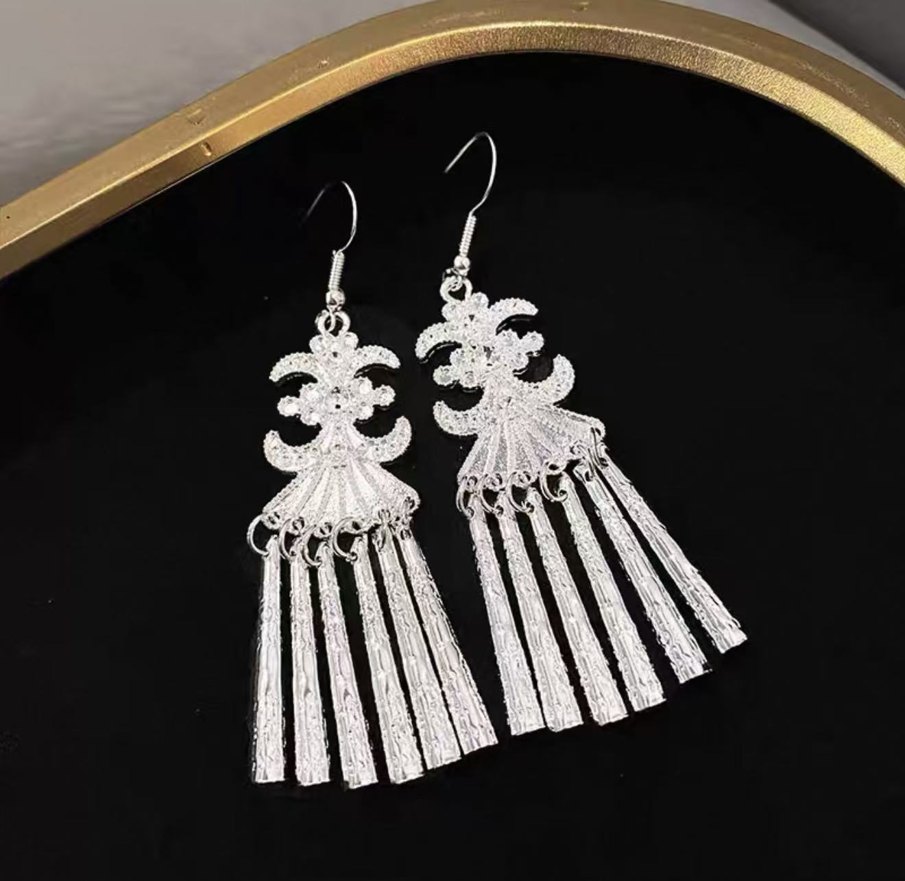 非金属锦纶耳饰 bygb-新款耳坠女百搭民族风复古