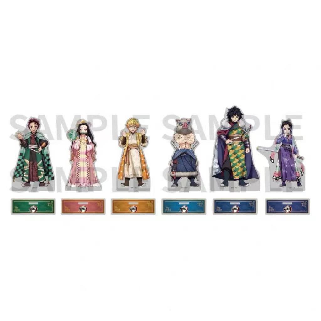 【欧欧手潮玩】沪谷 鬼灭之刃国风服饰立牌盲盒 默认代拆