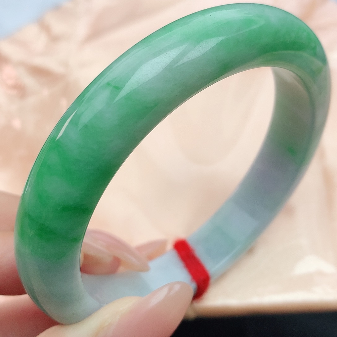 翡翠手镯未镶嵌58圈口882147