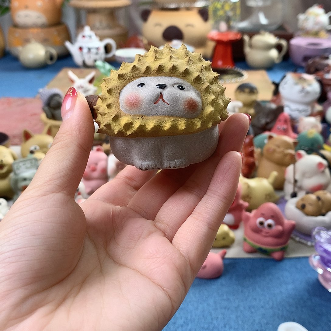 紫砂茶宠手工制作