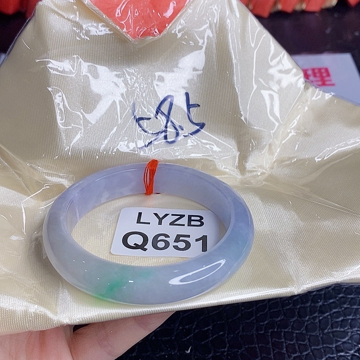 翡翠未镶嵌手镯一图一物实物为准