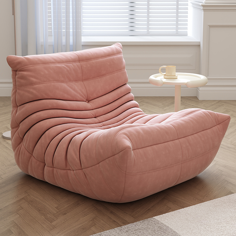 毛毛虫沙发懒人沙发可躺可睡女生卧室小沙发简约单人榻榻米沙发椅