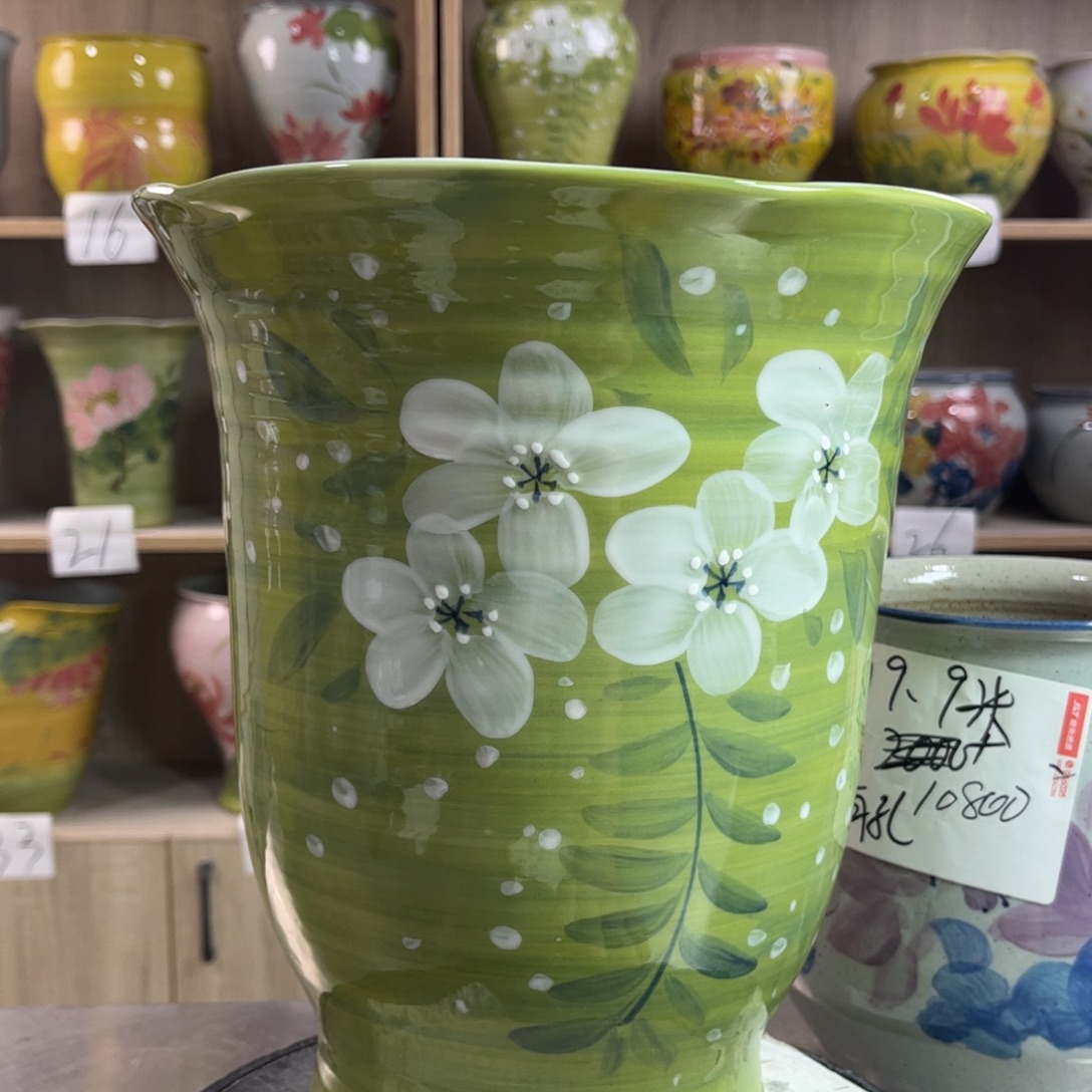 1zp景德镇陶瓷花盆