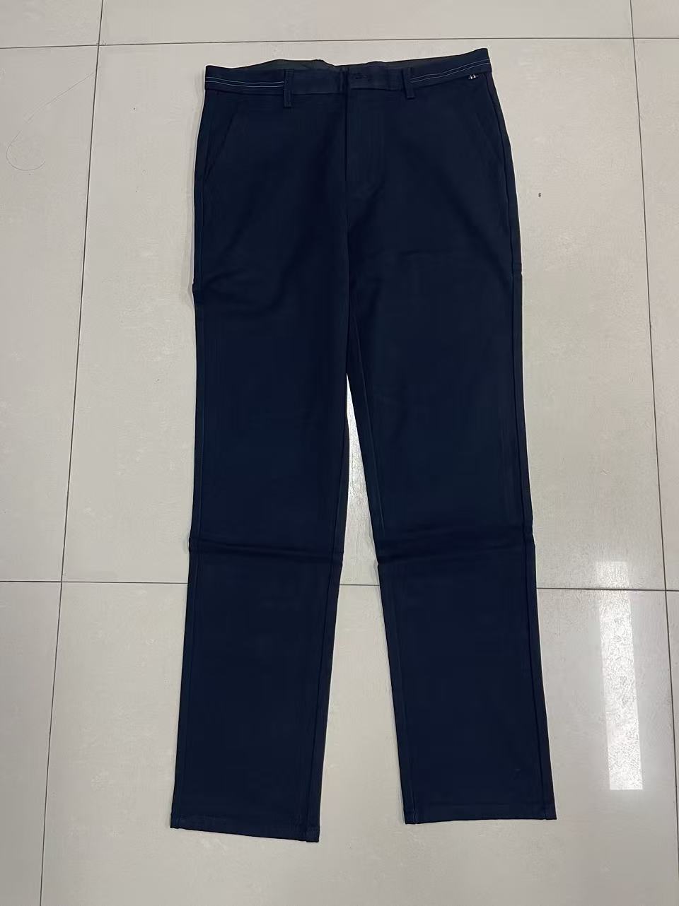 保暖直筒裤男厚款百搭长裤休闲裤5