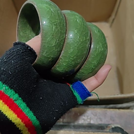 宁***梦陶瓷精美摆件（不退换，微瑕疵）