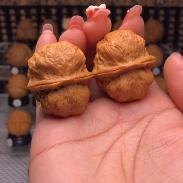 橄榄核吊坠9玉龙金蟾