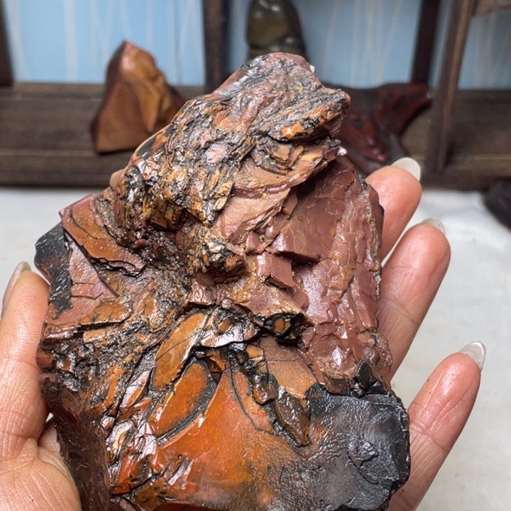 草***哥石材戈壁牧民美石原石