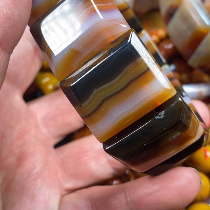 玛瑙/玉髓手链未镶嵌旭***@