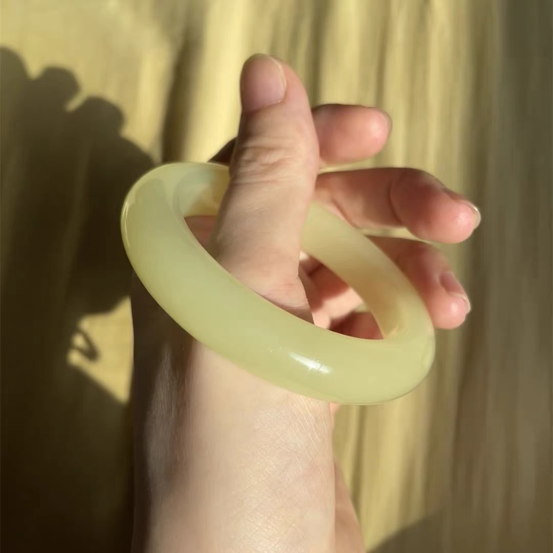 天然辰砂大福精品文玩手镯 H-0052