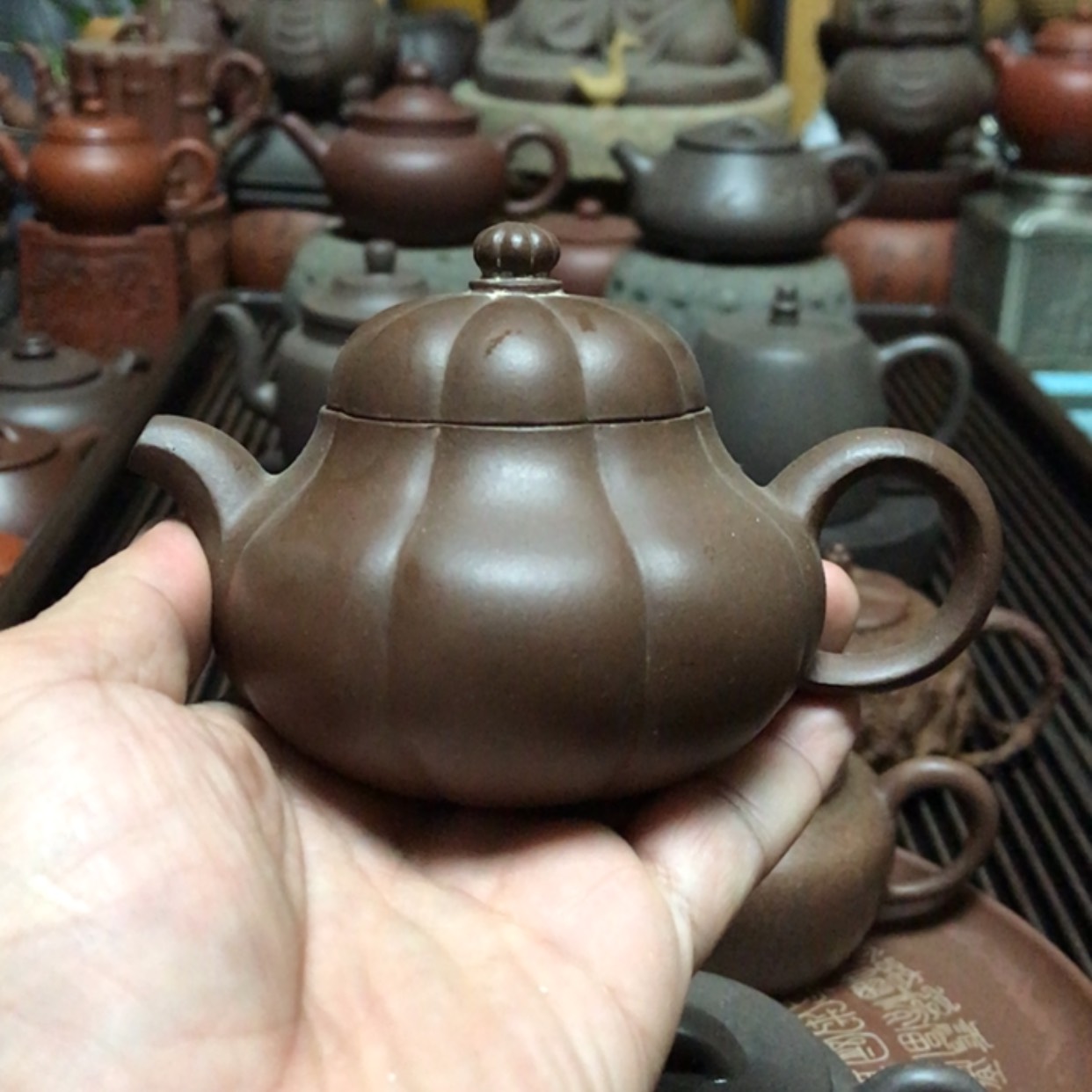 【闪购商品】紫砂茶宠玩****头