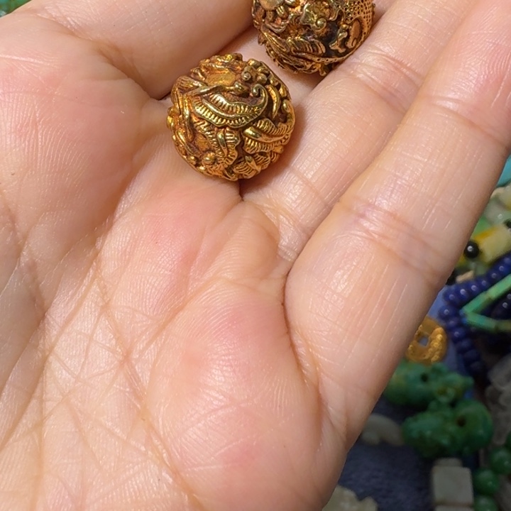 玛瑙/玉髓合金颈饰