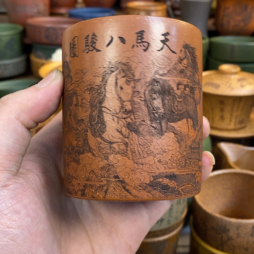 【闪购商品】紫砂公道杯宜兴全手工紫砂杯