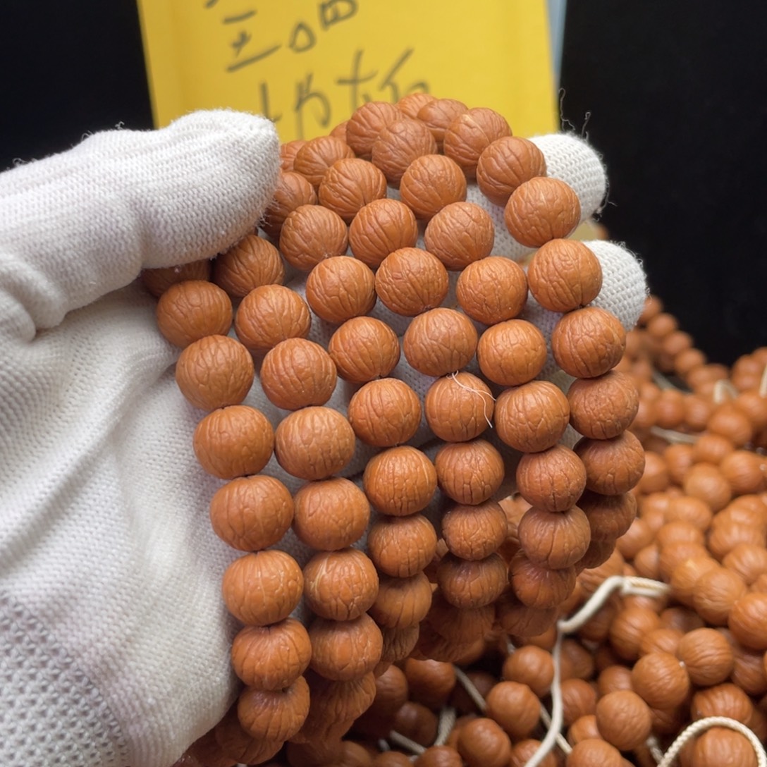 猴头核桃手串凤羽手串12