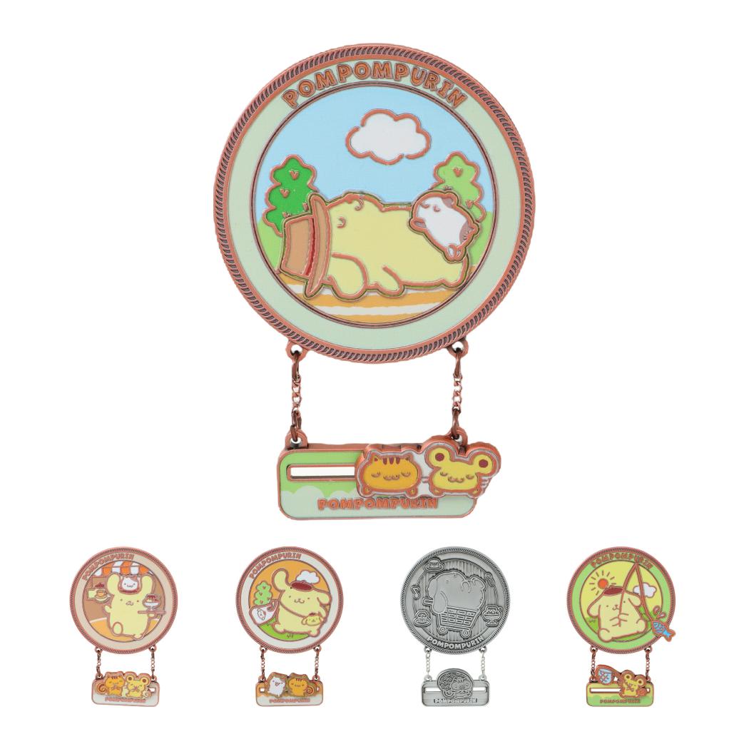 Sanrio characters一起出发联名系列冰箱贴盲盒-布丁狗&名创优品