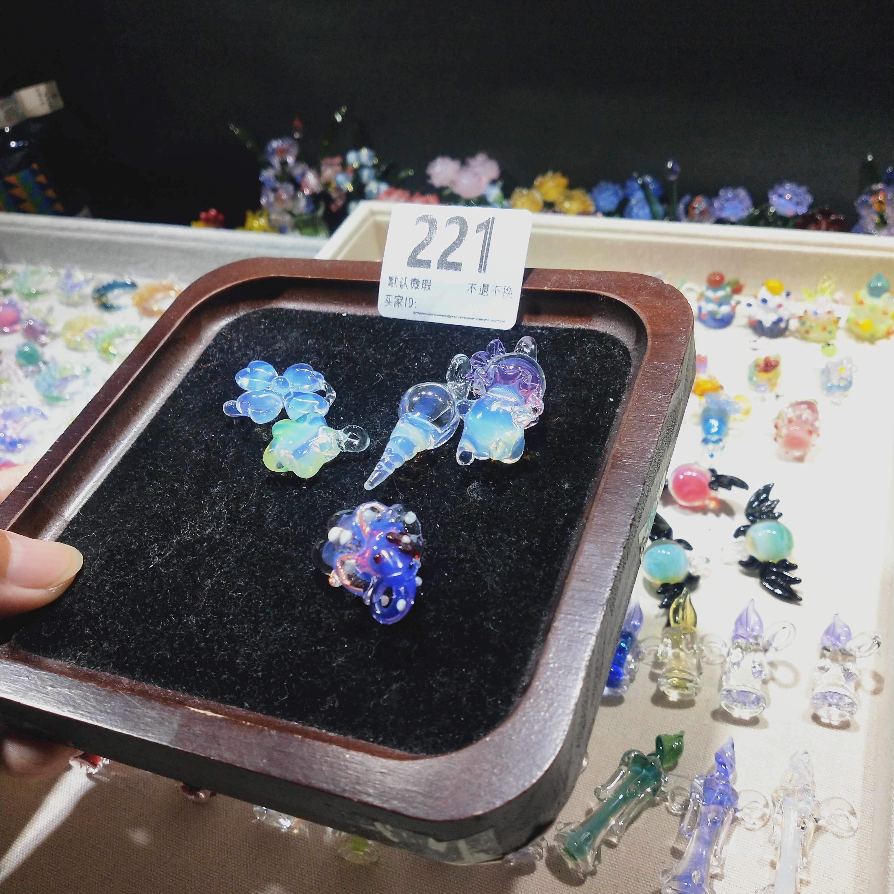 纯手工琉璃挂坠琉璃挂坠