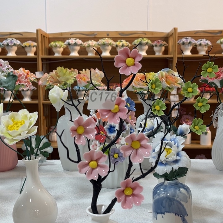 陶瓷.****.非遗陶瓷花176