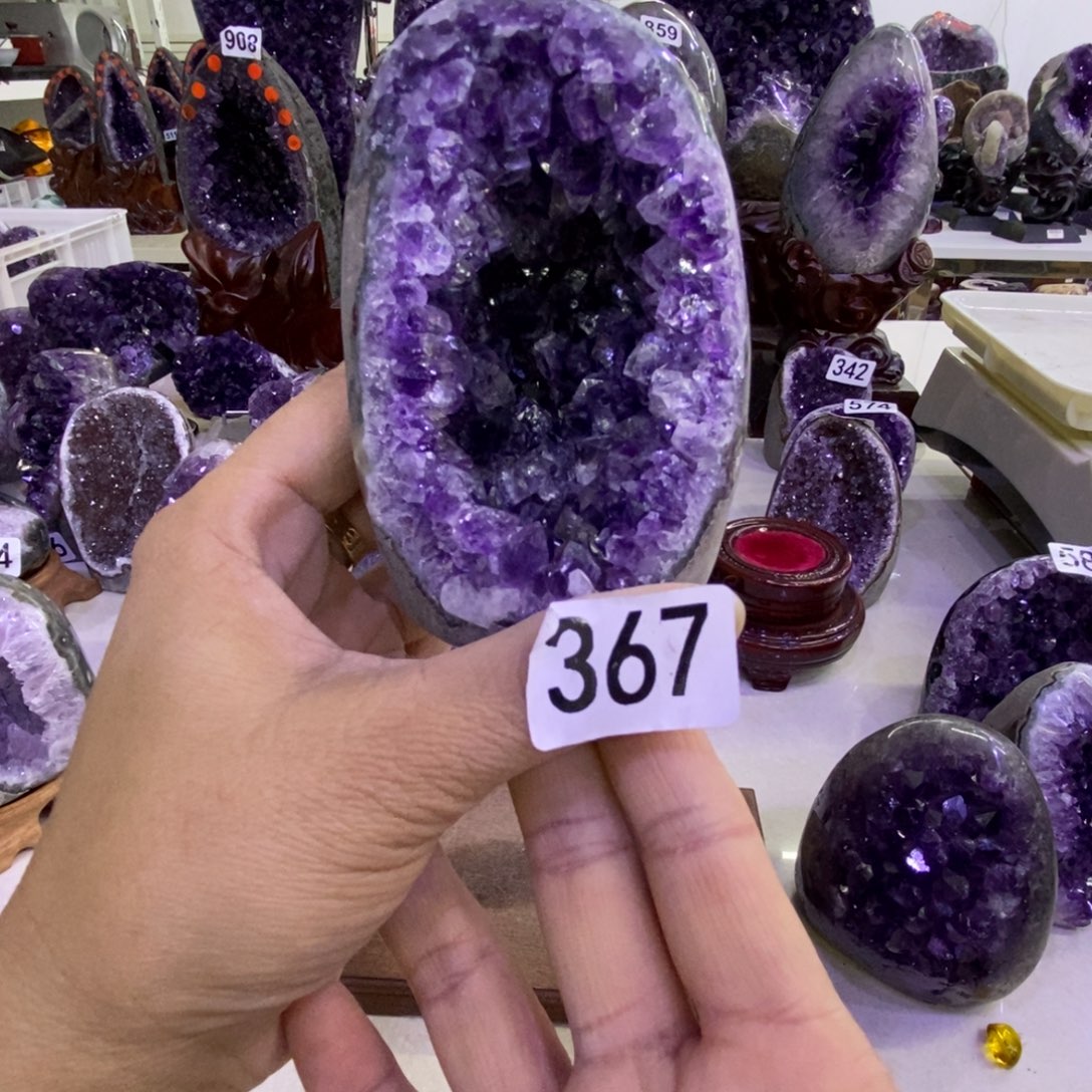 紫晶大型摆件（非配饰）未镶嵌