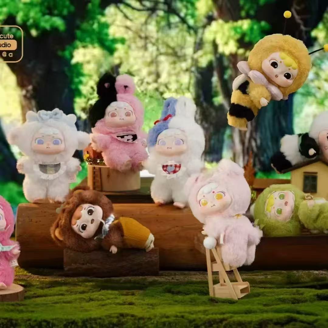 呆小呆动物狂欢派对系列盲盒