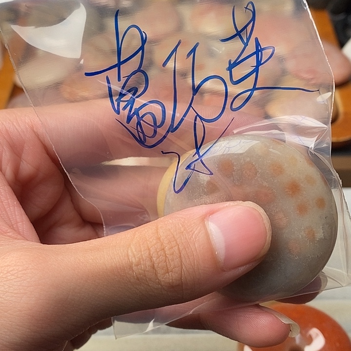 葛***英硅化珊瑚未镶嵌颈饰