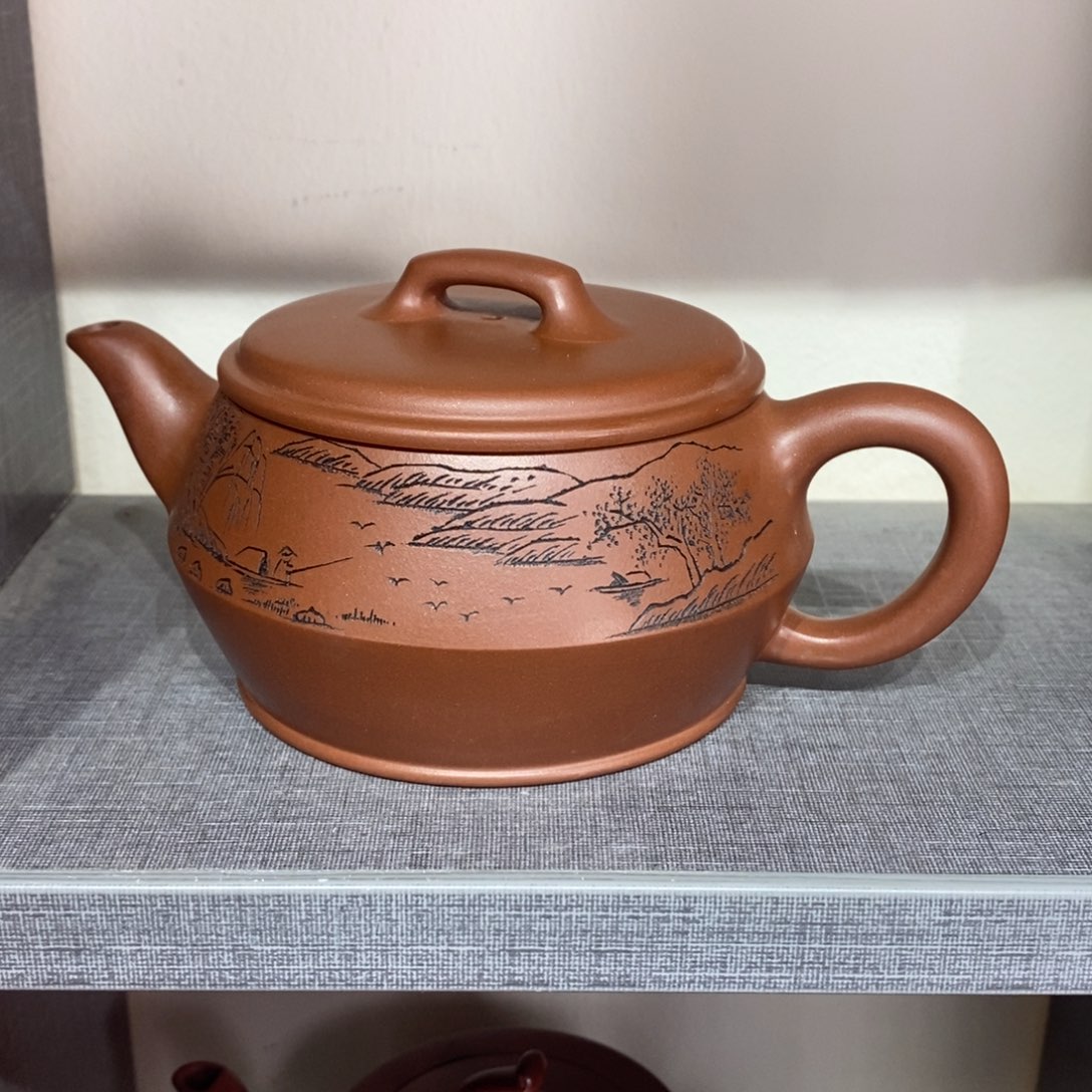 紫砂茶壶原矿手工132