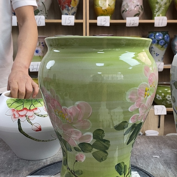 罐12xc景德镇陶瓷花盆