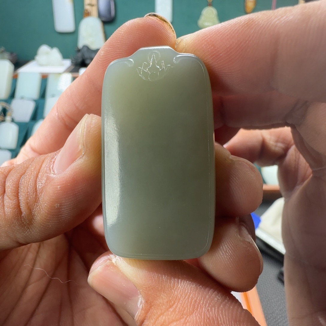 和田玉挂件未镶嵌