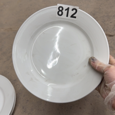 泥塑磁州窑碗出口好大厨盘子一个口径22.5