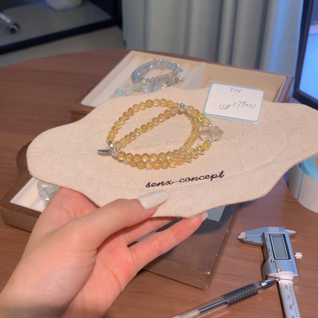 未镶嵌手串水晶一***糖306号