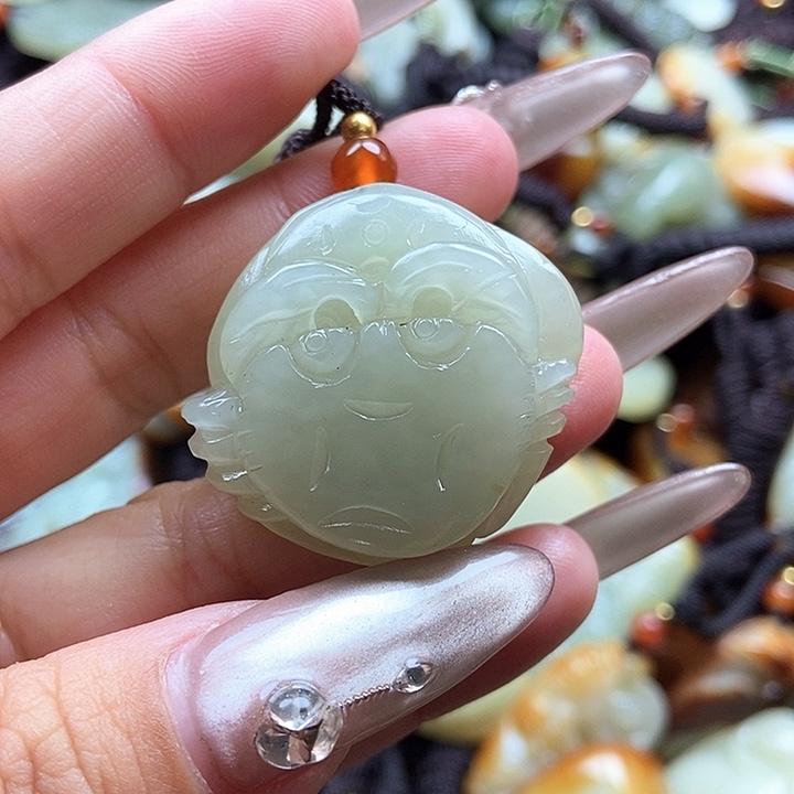 和田玉颈饰未镶嵌