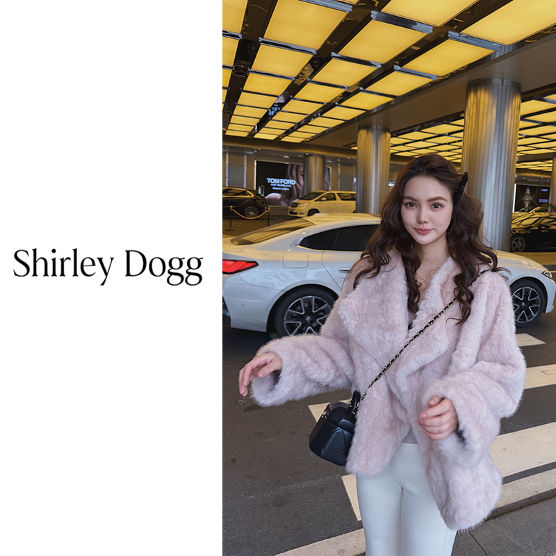 汤元家sd 时尚保暖大翻领短外套