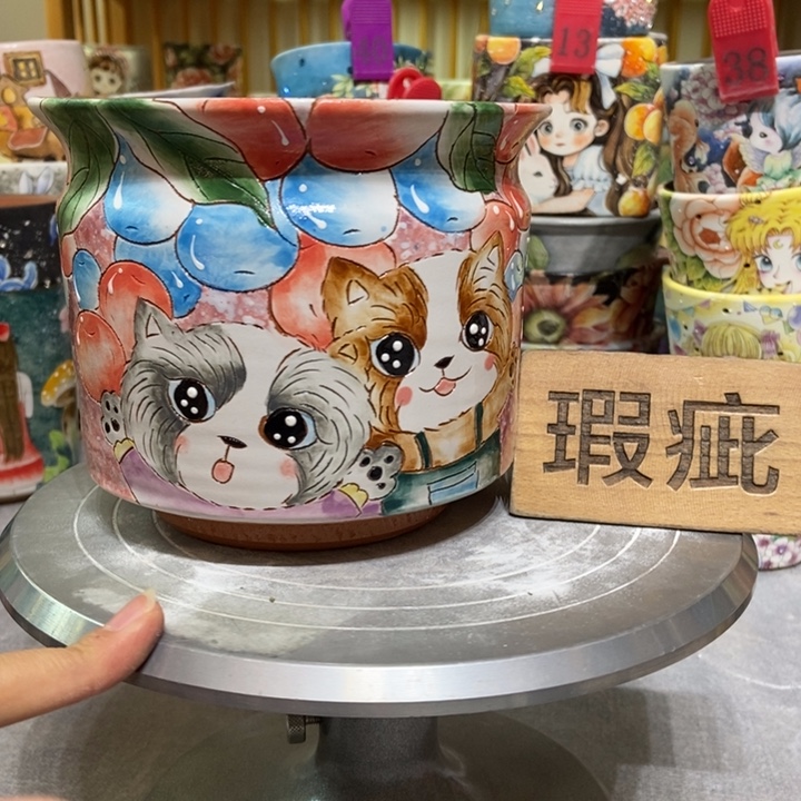 景德镇艺术手绘作品