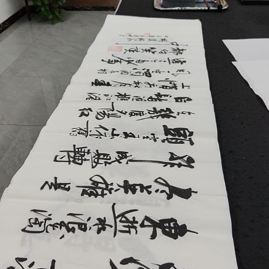 白武坤老师作品一副