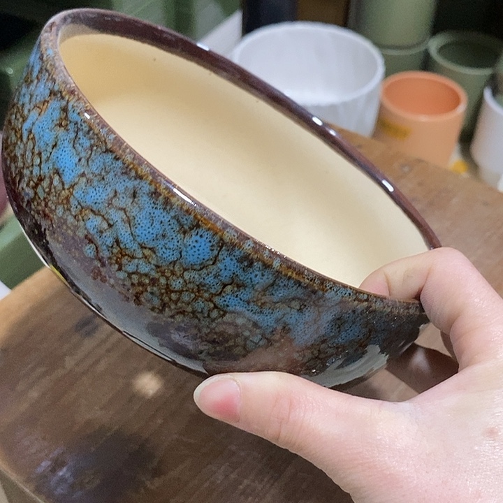 摆件陶凑单满12包邮发有孔