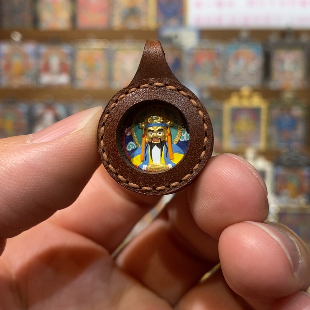 吊坠开播特惠擦擦五爷唐卡