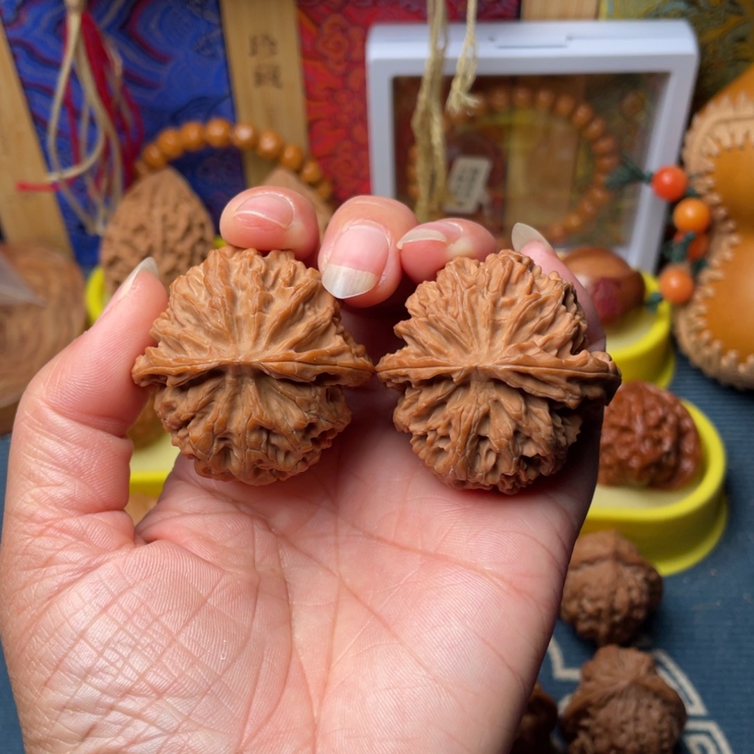 把件文玩核桃42苹果园