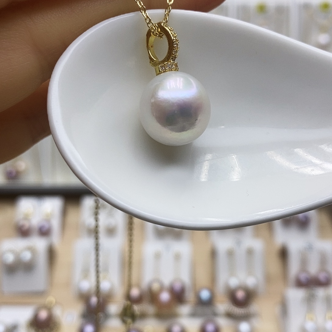 淡水珍珠颈饰合金