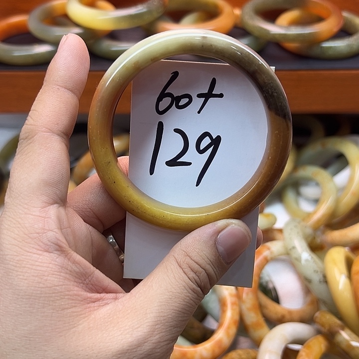 蛇纹石玉合金手镯