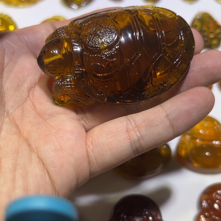 琥珀颈饰未镶嵌琥珀吊坠