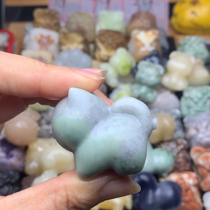 玛瑙/玉髓合金挂件