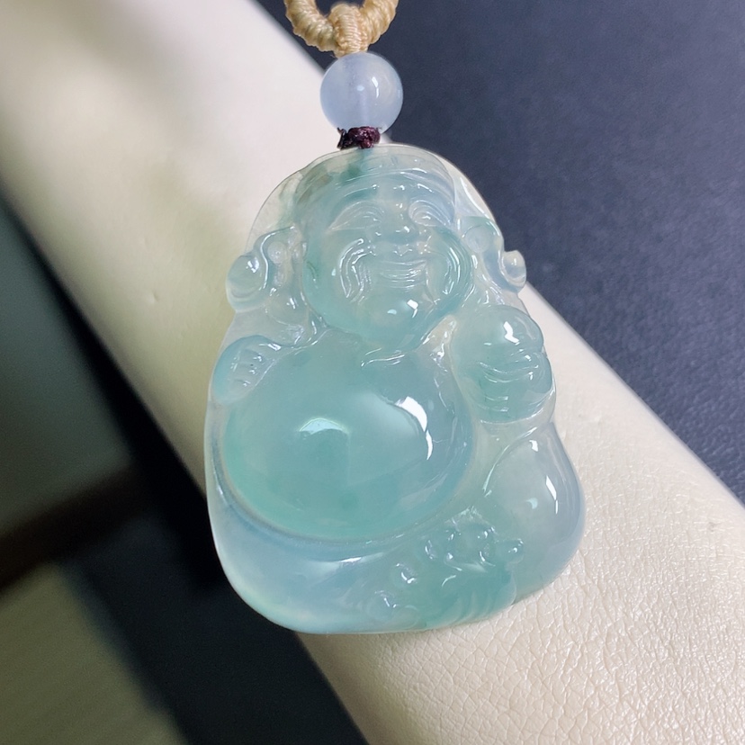 【闪购商品】翡翠颈饰未镶嵌财神
