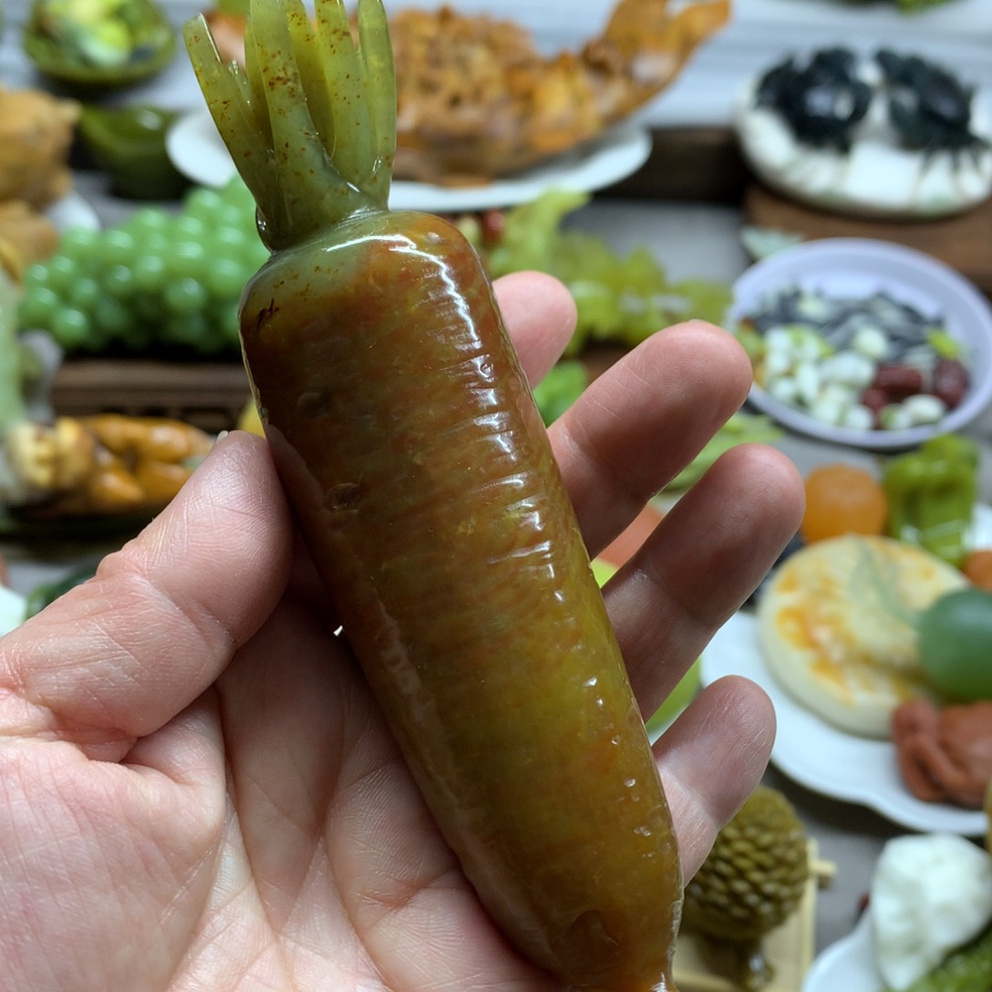 未镶嵌蛇纹石玉摆件