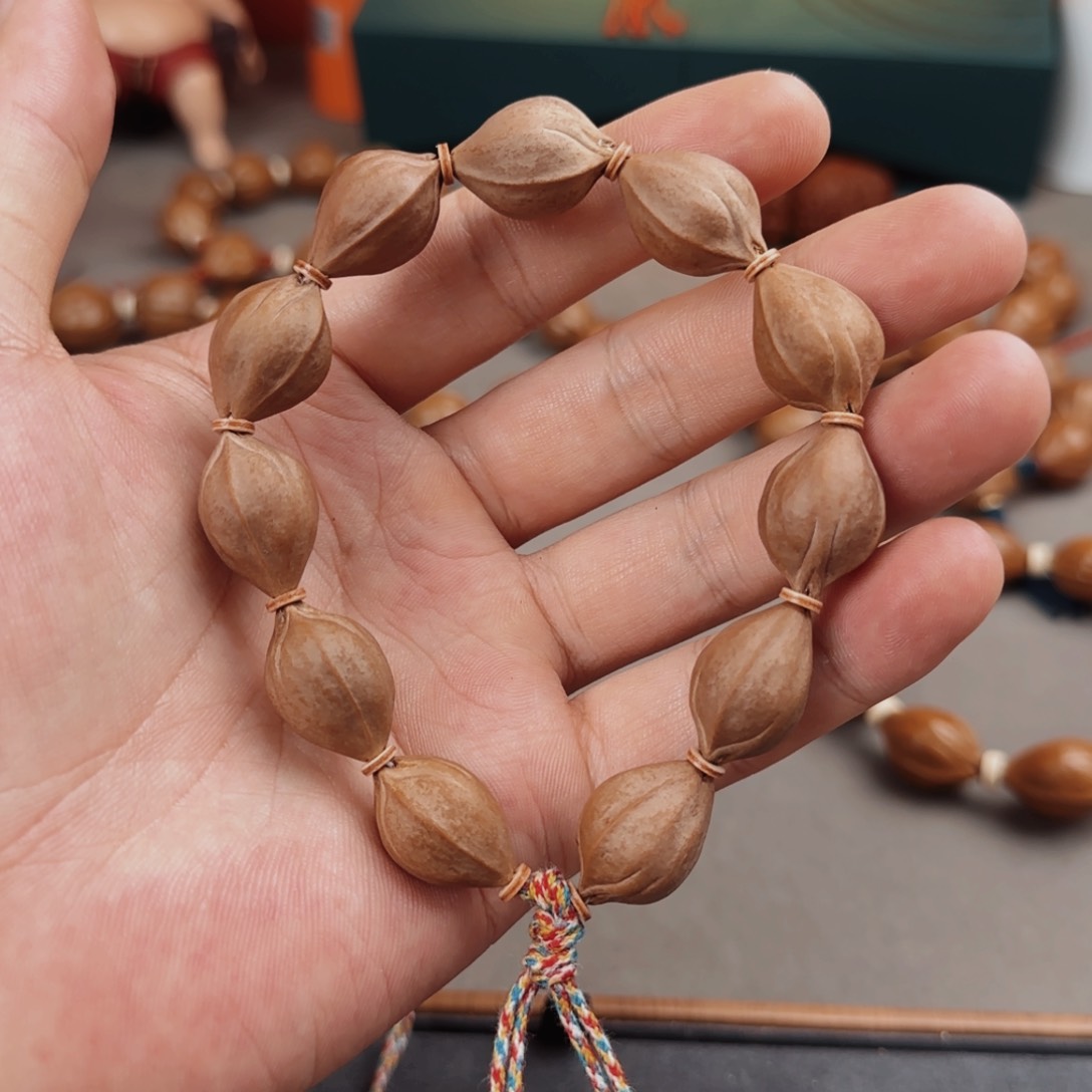 手串/手链橄榄核1421梅林铁核3面佛