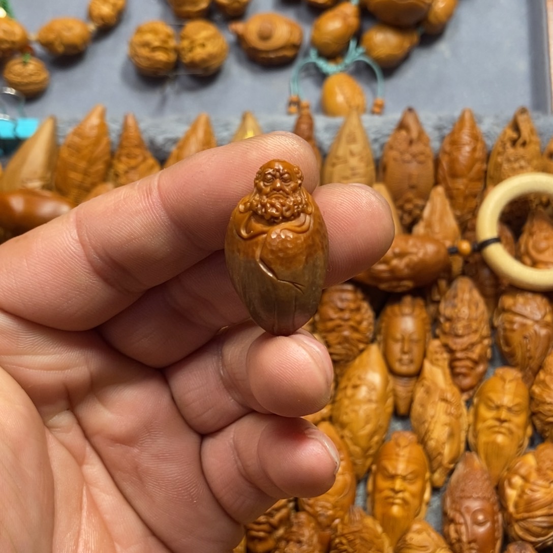 橄榄核手串/手链包衣达摩