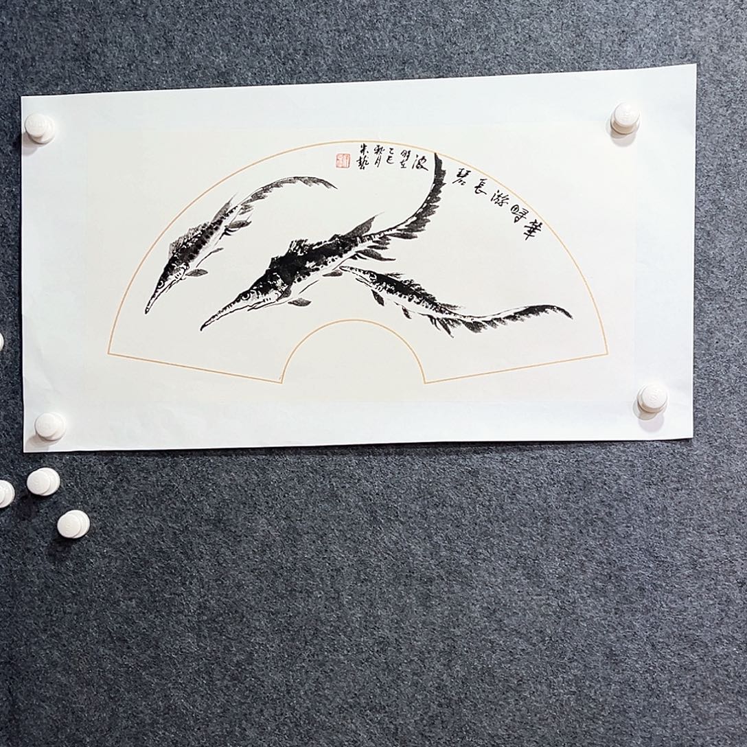 国画纯手绘系列画心