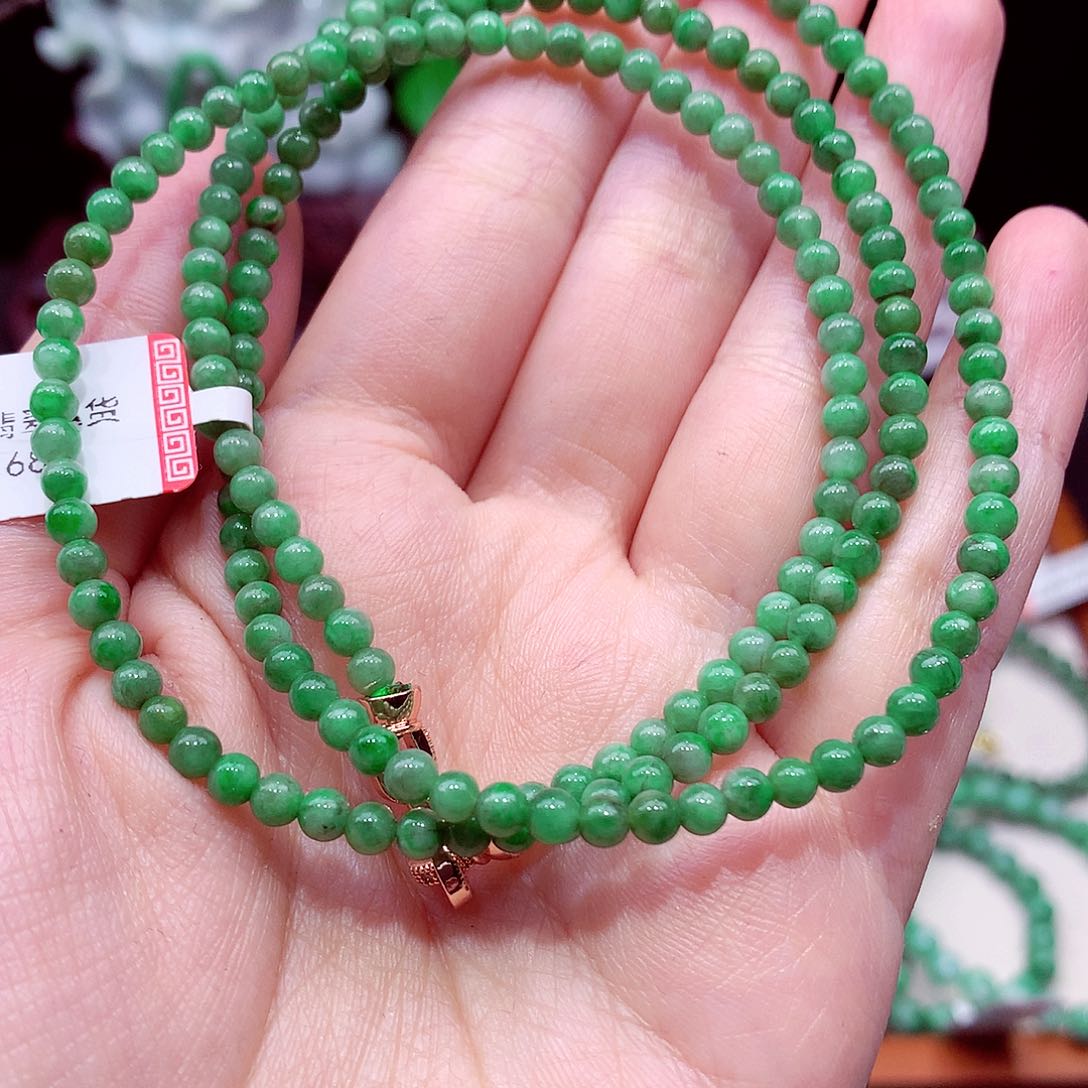 未镶嵌手链翡翠翡翠