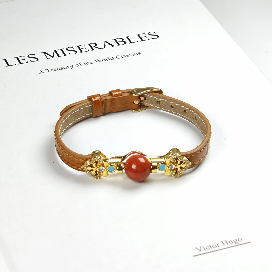 南红转运珠手串 多样性发一 编号-Z25015 简约