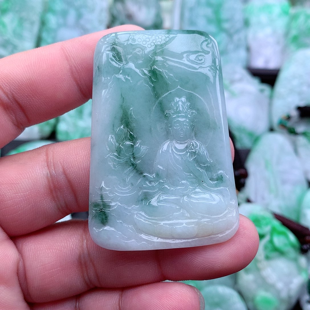 翡翠吊坠(不含链)未镶嵌