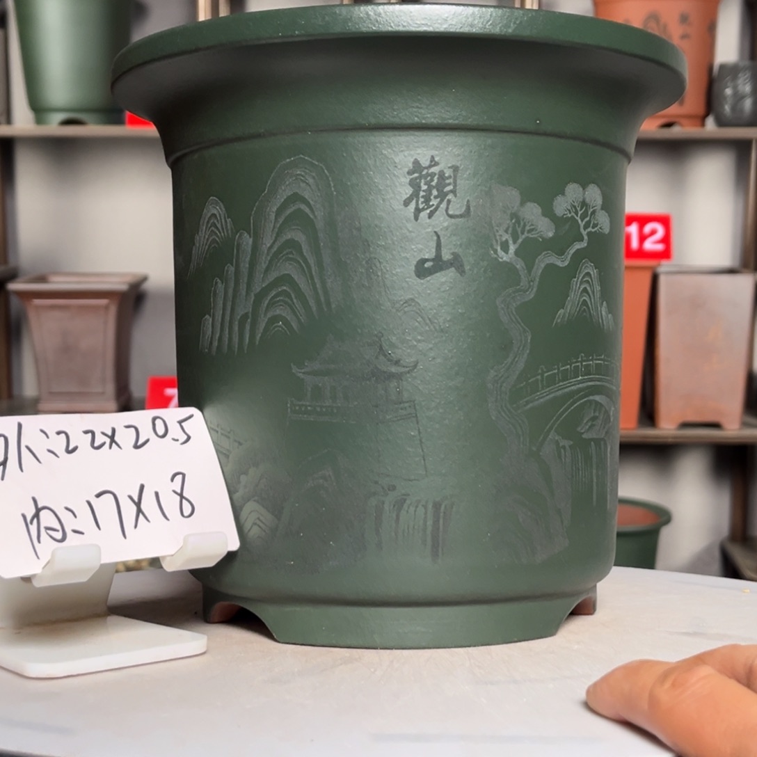 花盆紫砂紫砂花盆